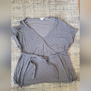 3\$15 Old Navy Short Sleeve Dress Shirt - Belted